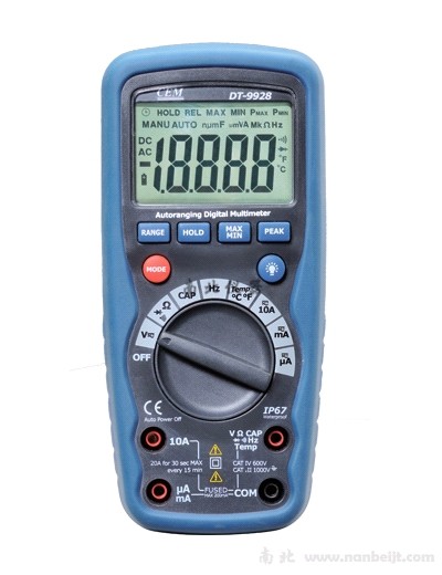 DT-9928/9928T/9938專業(yè)防水?dāng)?shù)字萬(wàn)用表