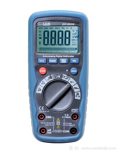 DT-9926/9927/9927T 專業(yè)防水?dāng)?shù)字萬(wàn)用表