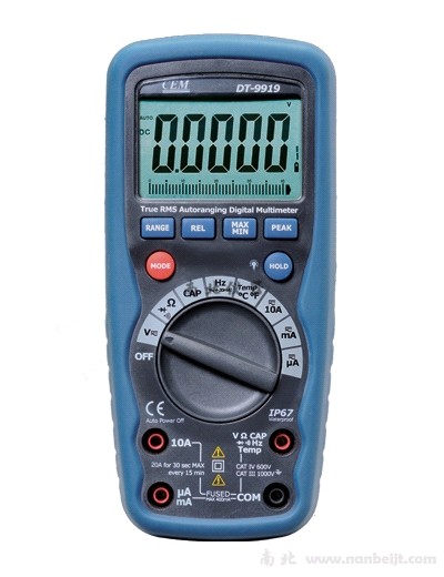 DT-9919 專業(yè)防水?dāng)?shù)字萬(wàn)用表