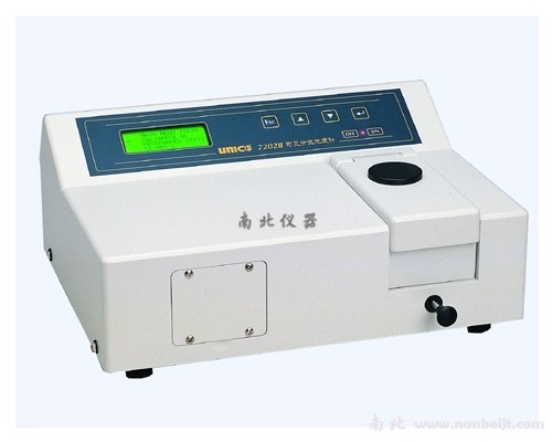 7202B可見(jiàn)分光光度計(jì)