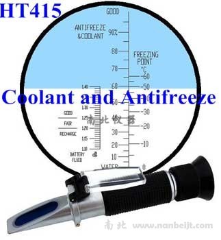 HT415ATC冷卻水乙二醇濃度防凍液濃度冰點儀